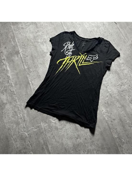 Fox Tops - Fox Black 'Ride to Thrill' Graphic T-Shirt